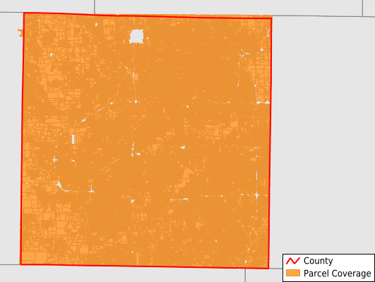 Tarrant County Texas GIS Parcel Data Download Coverage