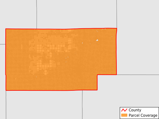Taylor County Wisconsin GIS Parcel Data Download Coverage
