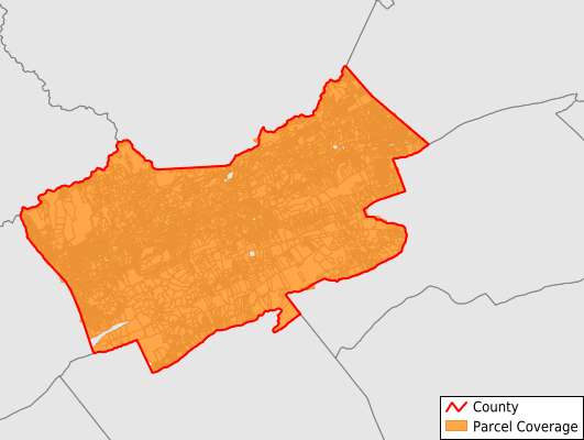 Tazewell County Virginia GIS Parcel Data Download Coverage
