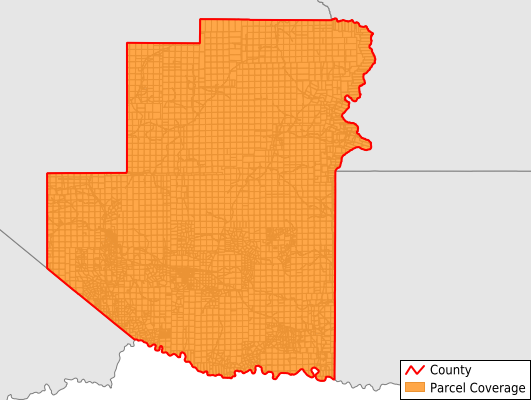 Terrell County Texas GIS Parcel Data Download Coverage