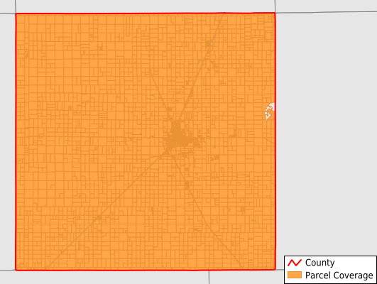 Terry County Texas GIS Parcel Data Download Coverage