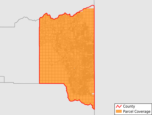 Teton County Idaho GIS Parcel Data Download Coverage
