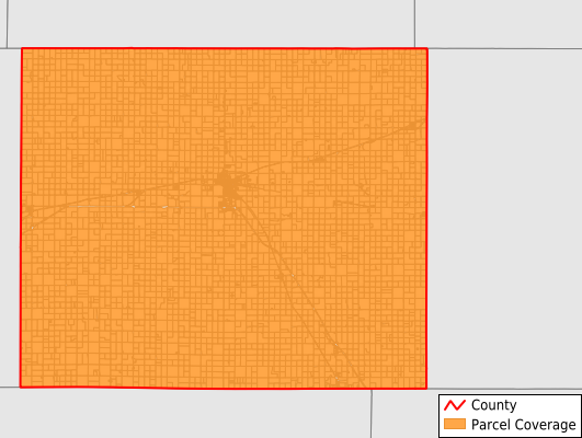 Thomas County Kansas GIS Parcel Data Download Coverage