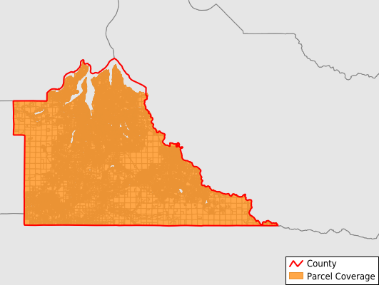 Thurston County Washington GIS Parcel Data Download Coverage