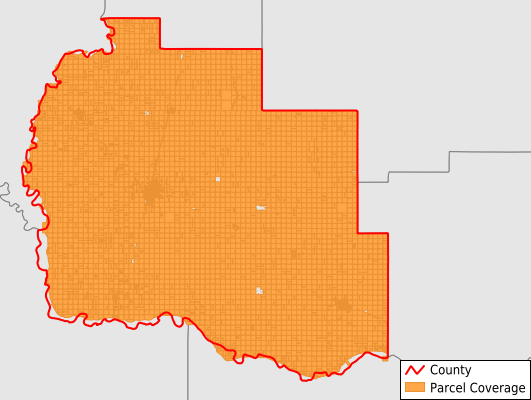 Tillman County Oklahoma GIS Parcel Data Download Coverage
