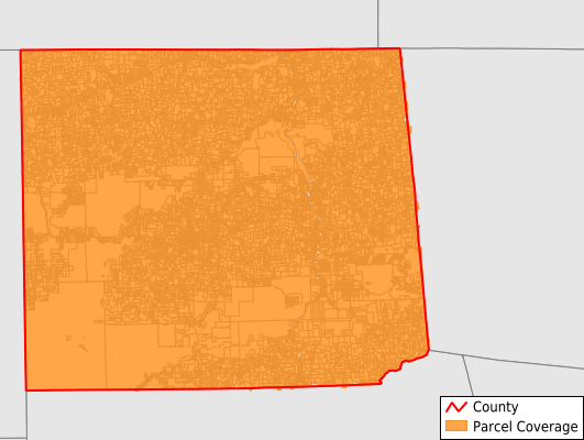 Tioga County Pennsylvania GIS Parcel Data Download Coverage