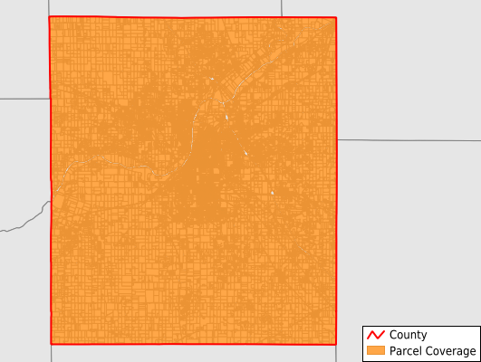 Tippecanoe County Indiana GIS Parcel Data Download Coverage