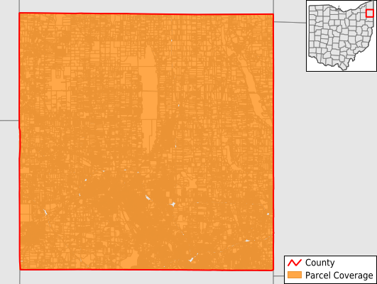 Trumbull County Ohio GIS Parcel Data Download Coverage