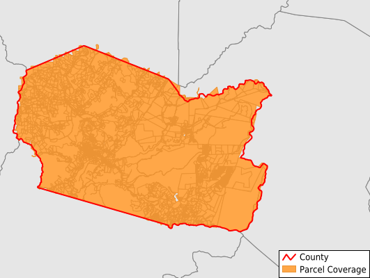 Tucker County West Virginia GIS Parcel Data Download Coverage