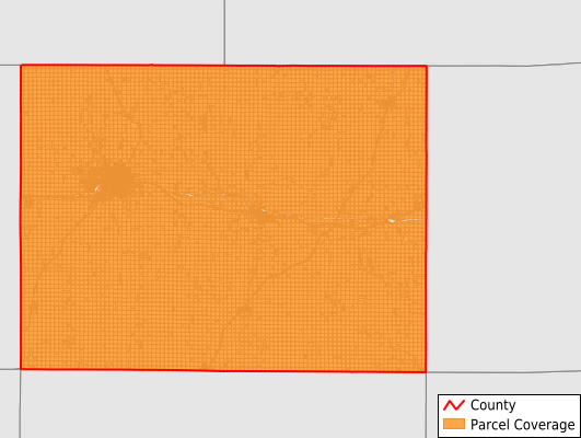 Union County Iowa GIS Parcel Data Download Coverage