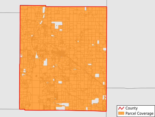 Union County Indiana GIS Parcel Data Download Coverage
