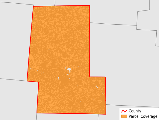 Union County Ohio GIS Parcel Data Download Coverage