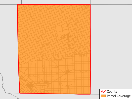 Upton County Texas GIS Parcel Data Download Coverage