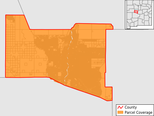 Valencia County New Mexico GIS Parcel Data Download Coverage