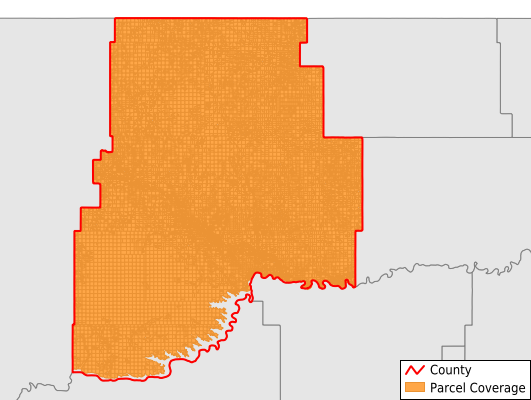 Valley County Montana GIS Parcel Data Download Coverage