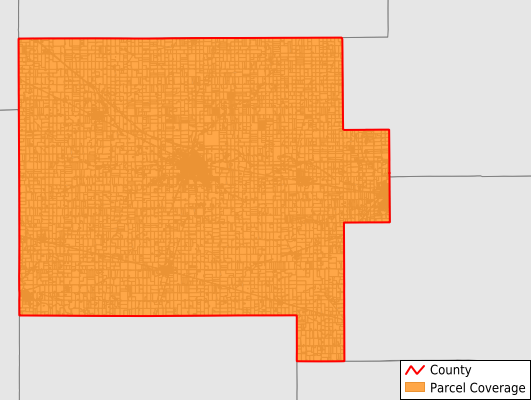 Van Wert County Ohio GIS Parcel Data Download Coverage