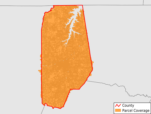 Vance County North Carolina GIS Parcel Data Download Coverage