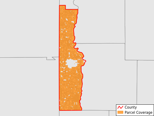 Vermillion County Indiana GIS Parcel Data Download Coverage