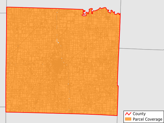 Vernon County Missouri GIS Parcel Data Download Coverage
