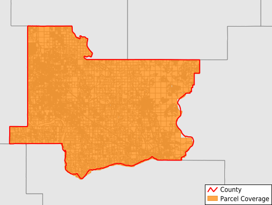 Wagoner County Oklahoma GIS Parcel Data Download Coverage