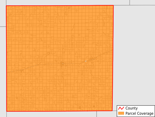 Wallace County Kansas GIS Parcel Data Download Coverage