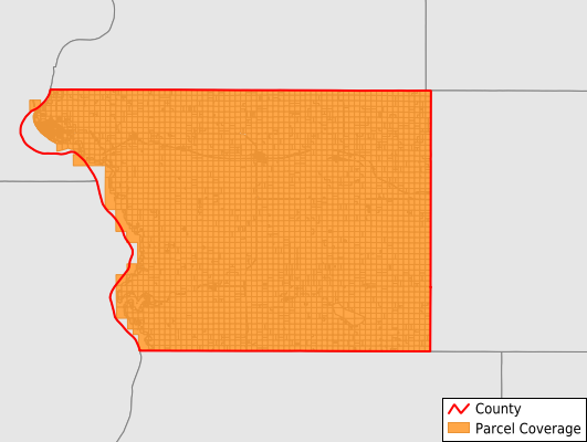 Walworth County South Dakota GIS Parcel Data Download Coverage