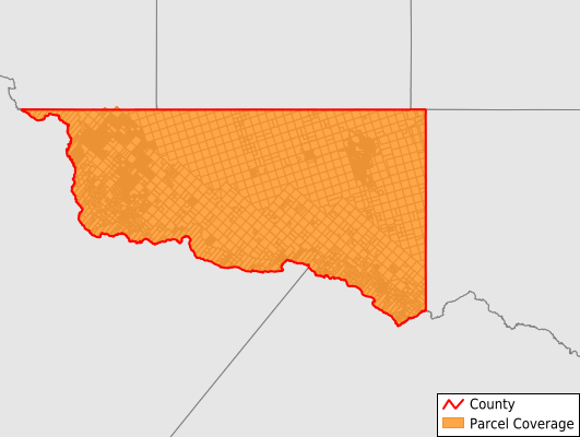 Ward County Texas GIS Parcel Data Download Coverage
