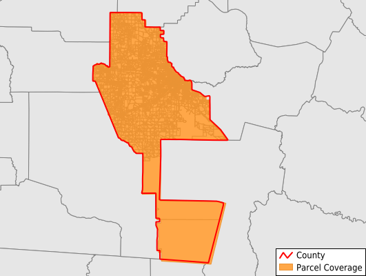 Ware County Georgia GIS Parcel Data Download Coverage