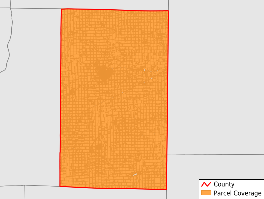Warren County Illinois GIS Parcel Data Download Coverage