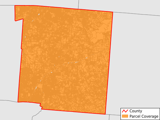 Warren County Ohio GIS Parcel Data Download Coverage