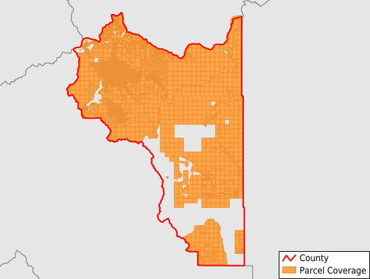 Wasatch County Utah GIS Parcel Data Download Coverage