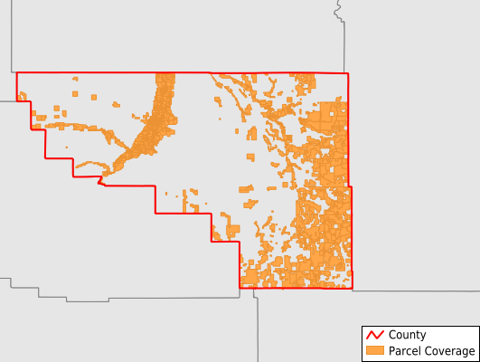 Washakie County Wyoming GIS Parcel Data Download Coverage