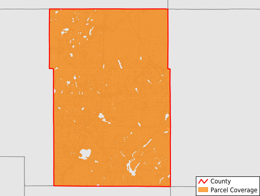 Washburn County Wisconsin GIS Parcel Data Download Coverage