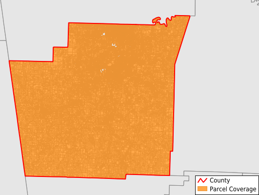 Washington County Arkansas GIS Parcel Data Download Coverage