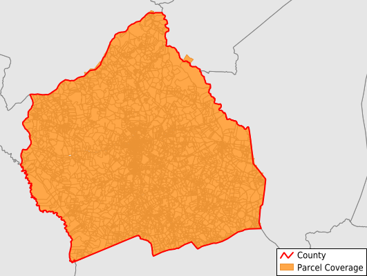 Washington County Georgia GIS Parcel Data Download Coverage