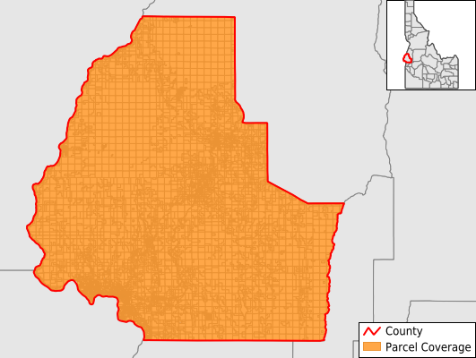 Washington County Idaho GIS Parcel Data Download Coverage