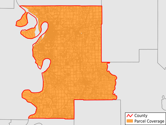 Washington County Mississippi GIS Parcel Data Download Coverage