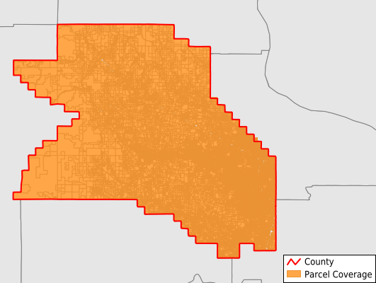 Washington County Oregon GIS Parcel Data Download Coverage