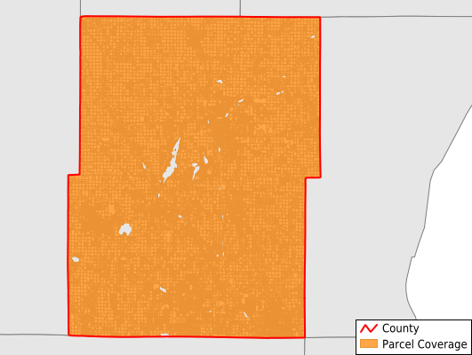 Washington County Wisconsin GIS Parcel Data Download Coverage