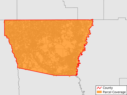 Washington Parish Louisiana GIS Parcel Data Download Coverage