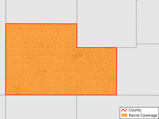 Wayne County Nebraska GIS Parcel Data Download Coverage