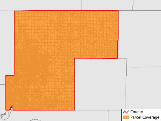 Weld County Colorado GIS Parcel Data Download Coverage