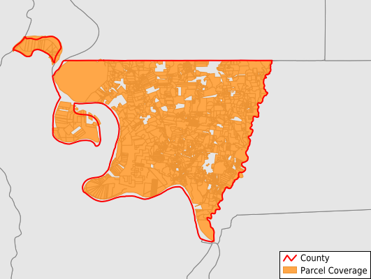 West Feliciana Parish Louisiana GIS Parcel Data Download Coverage