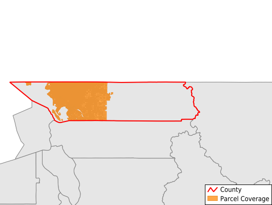 Whatcom County Washington GIS Parcel Data Download Coverage