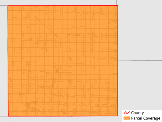 Wheeler County Nebraska GIS Parcel Data Download Coverage