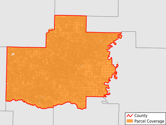 White County Arkansas GIS Parcel Data Download Coverage