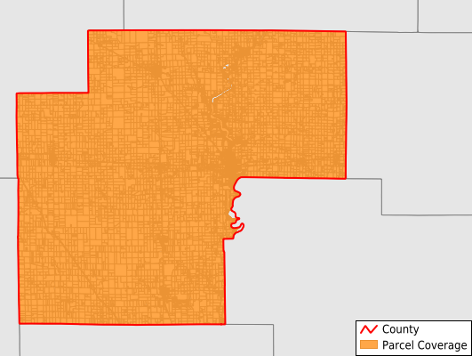 White County Indiana GIS Parcel Data Download Coverage