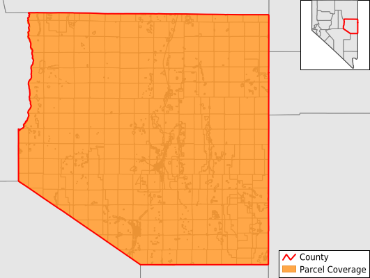 White Pine County Nevada GIS Parcel Data Download Coverage