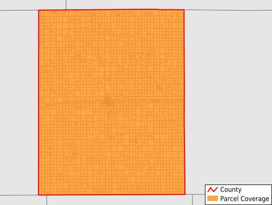 Wichita County Kansas GIS Parcel Data Download Coverage