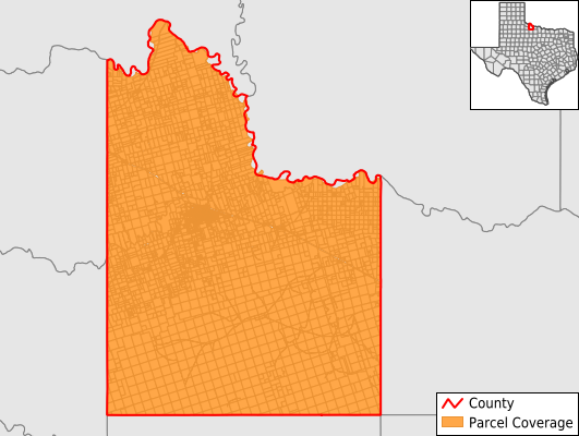 Wilbarger County Texas GIS Parcel Data Download Coverage